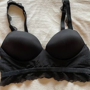 Size Medium Victoria’s Secret Black Bralette